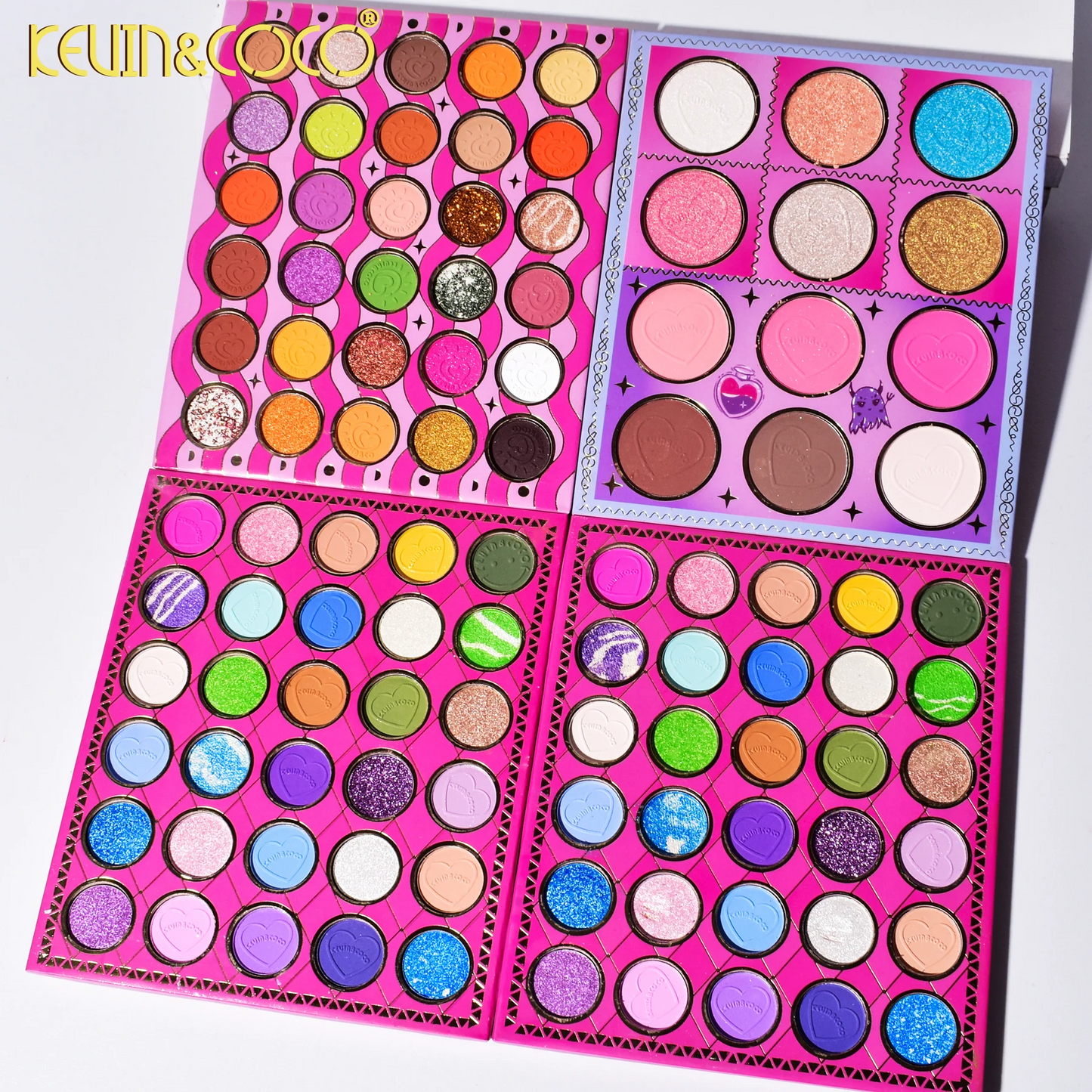 KEVIN & COCO 102-Color Tatoo Icons Eyeshadow Palette