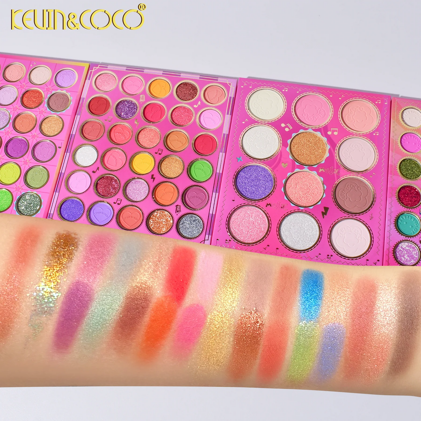 KEVIN & COCO 102-Color Tatoo Icons Eyeshadow Palette